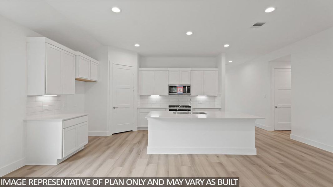 Furnished interior view inside a new home in Mill Creek Estates, Magnolia (Image 3). Furnished interior view inside a new home in Mill Creek Estates, Magnolia (Image 3).