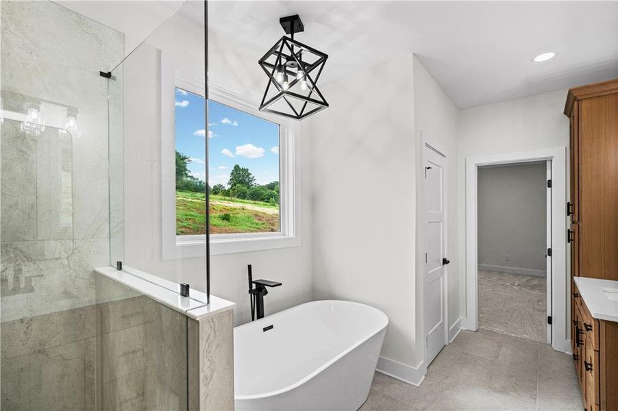Furnished interior view inside a new home in , Clermont (Image 20). Furnished interior view inside a new home in , Clermont (Image 20).