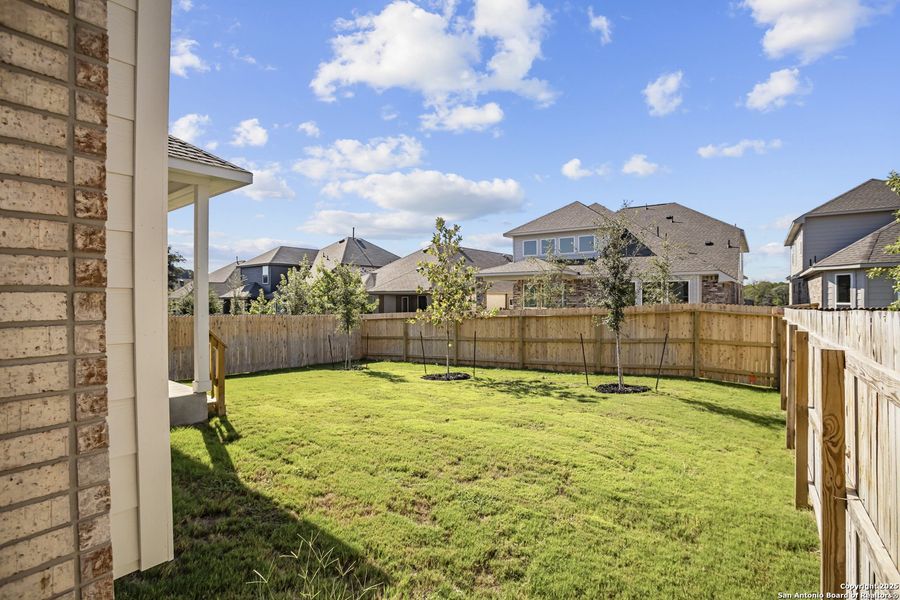 Exterior details and patio area of a home in Davis Ranch, San Antonio (Image 22). Exterior details and patio area of a home in Davis Ranch, San Antonio (Image 22).