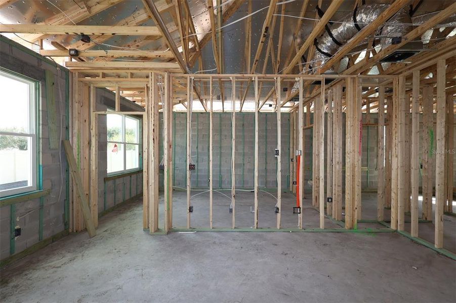 In-progress construction of a new home in Bay Lake Farms, St. Cloud, FL (Image 7). In-progress construction of a new home in Bay Lake Farms, St. Cloud, FL (Image 7).