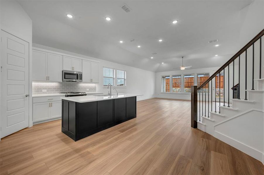 Furnished interior view inside a new home in Aster Park, McKinney (Image 17).