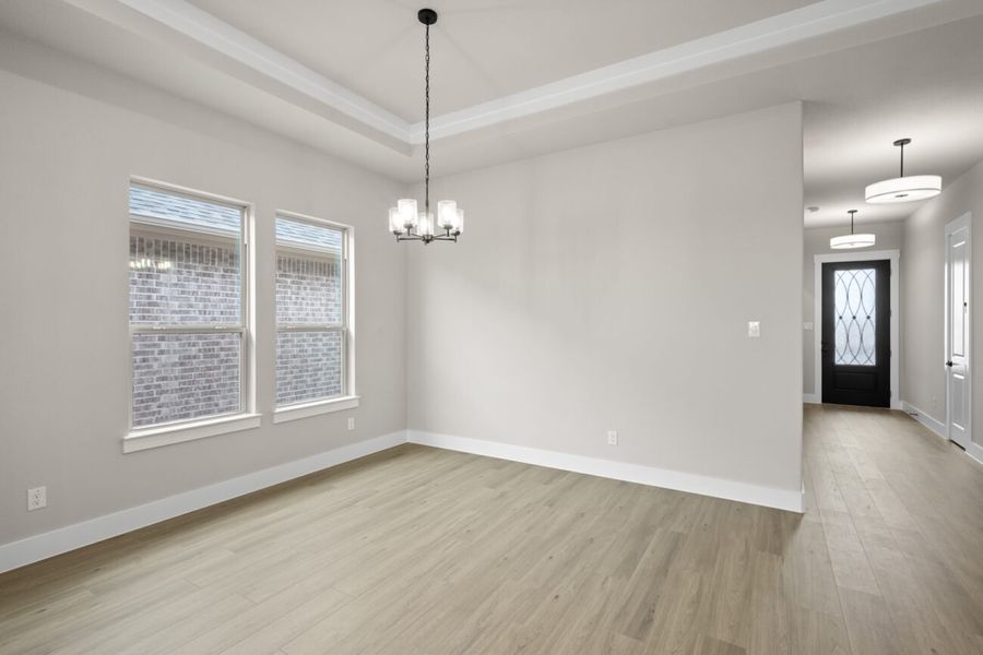 Spacious, unfurnished interior of a new home in Ladera at Timberbrook, Justin (Image 19). Spacious, unfurnished interior of a new home in Ladera at Timberbrook, Justin (Image 19).