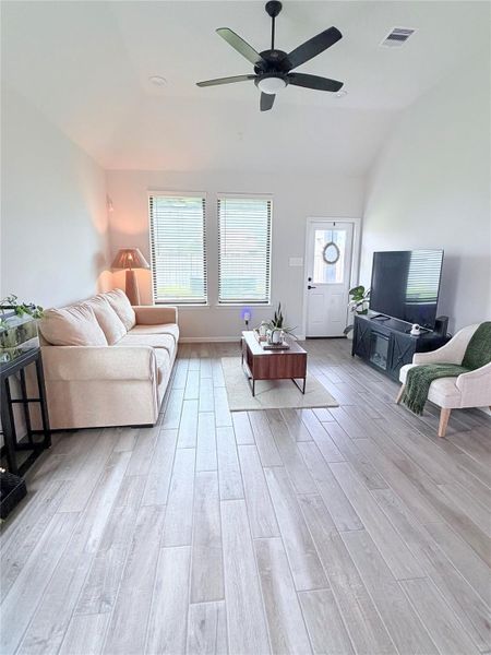 Furnished interior view inside a new home in , Richmond (Image 36).