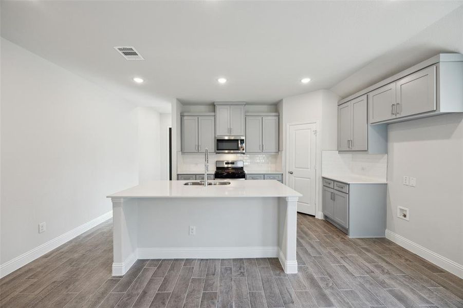 Furnished interior view inside a new home in Sicily, Princeton (Image 5).