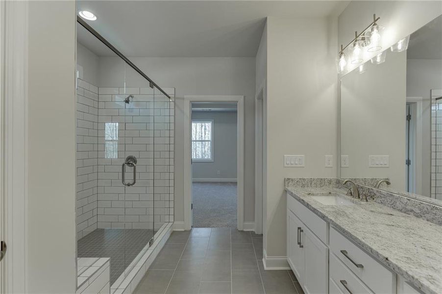 Furnished interior view inside a new home in , Bishop (Image 10).