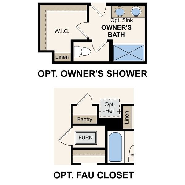 2D floor plan layout of this home in Cloverleaf, Austin, TX (Image 4).