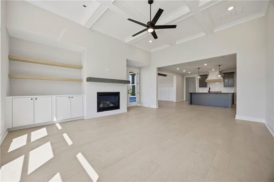Spacious, unfurnished interior of a new home in Yellowstone Farms, Cumming (Image 32).