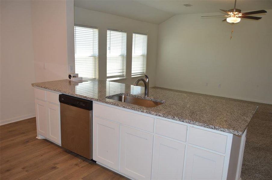 Furnished interior view inside a new home in Delano Estates, Greenville (Image 3).