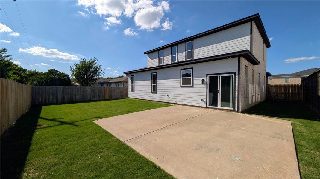 Exterior details and patio area of a home in , Balch Springs (Image 23).