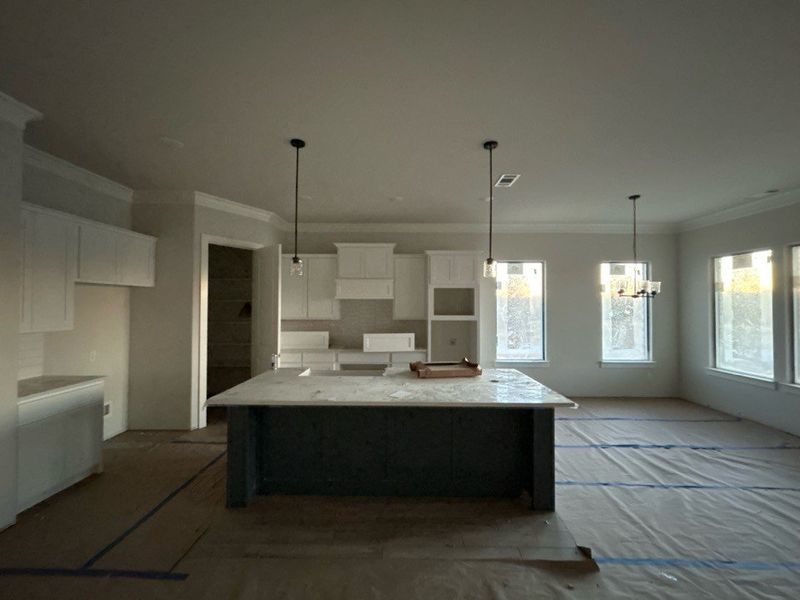 In-progress construction of a new home in Creekview Addition, Van Alstyne, TX (Image 9).