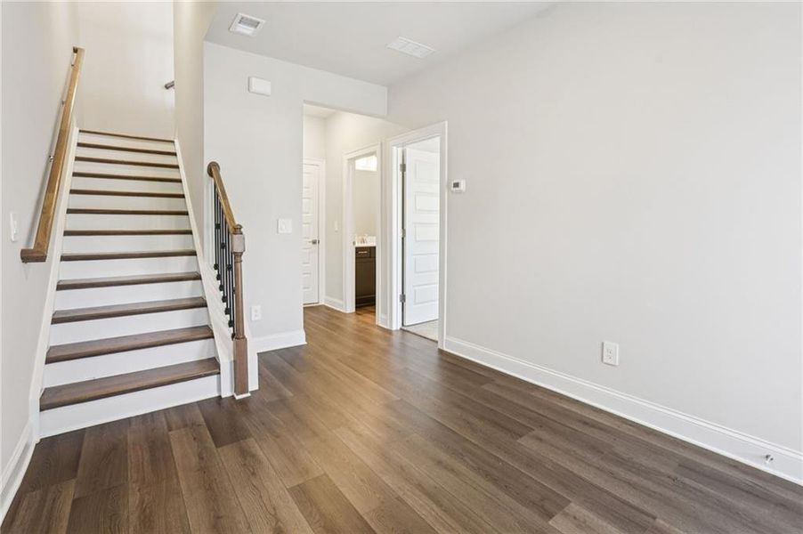 Spacious, unfurnished interior of a new home in Hemingway - Highland Series, Cumming (Image 29).