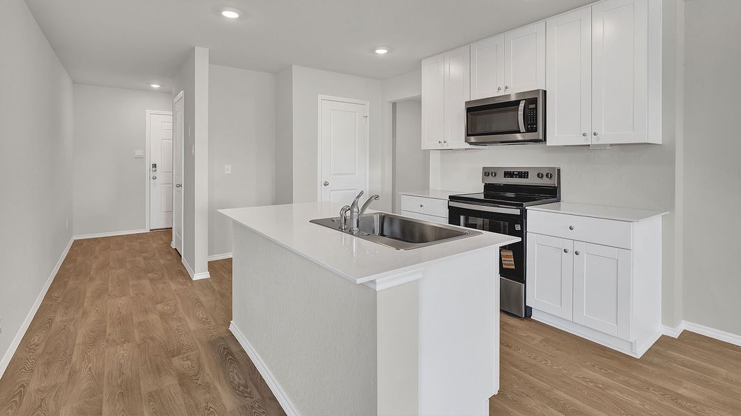 Representative furnished interior of a home built from the The Atlanta by D.R. Horton in Ladera, Luling (Image 4). Representative furnished interior of a home built from the The Atlanta by D.R. Horton in Ladera, Luling (Image 4).