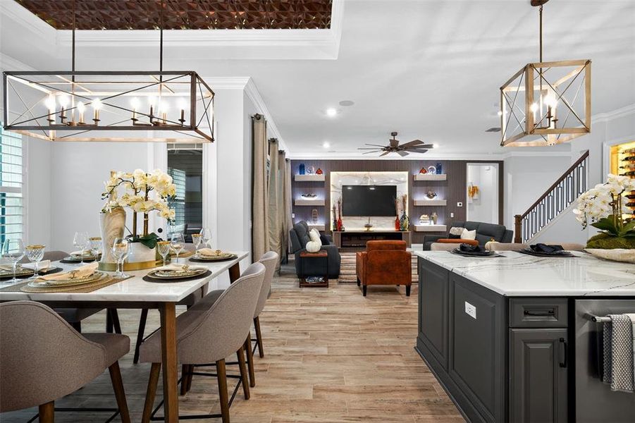 Furnished interior view inside a new home in , Odessa (Image 4).