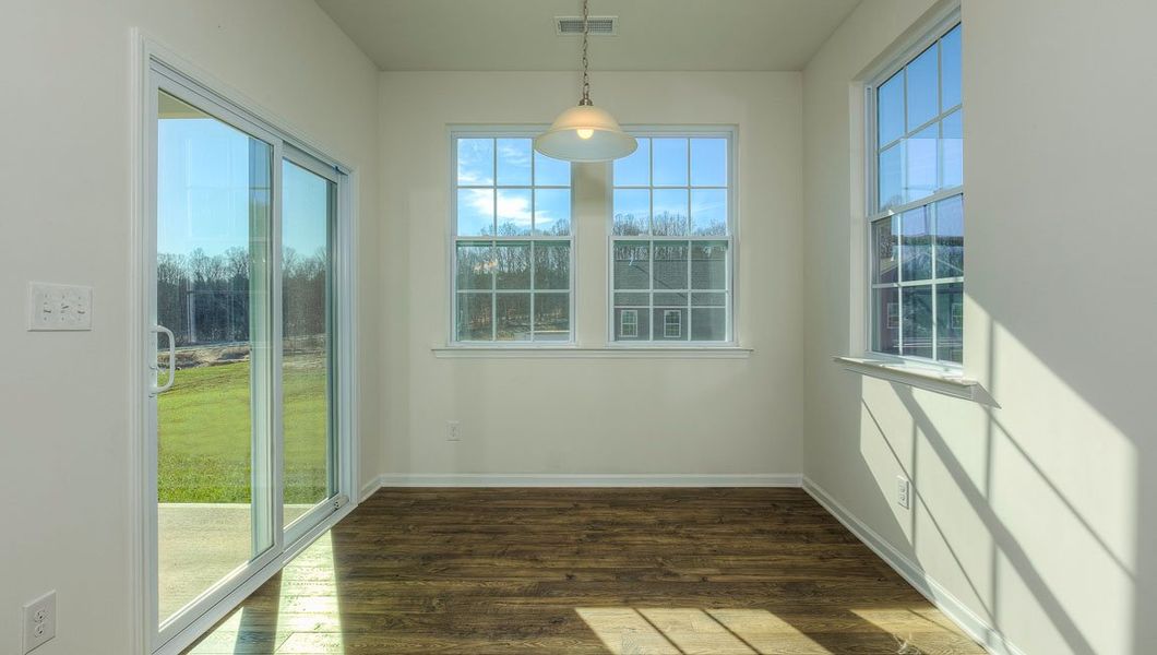 Representative unfurnished interior of a home built from the Aberdeen by D.R. Horton in Twinleaf Meadows, Monroe (Image 15).