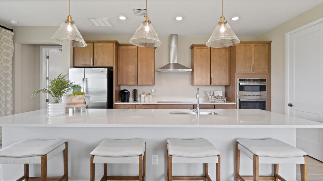 Representative furnished interior of a home built from the Sweetgum by DRB Homes in Trailside, Mount Dora (Image 35).