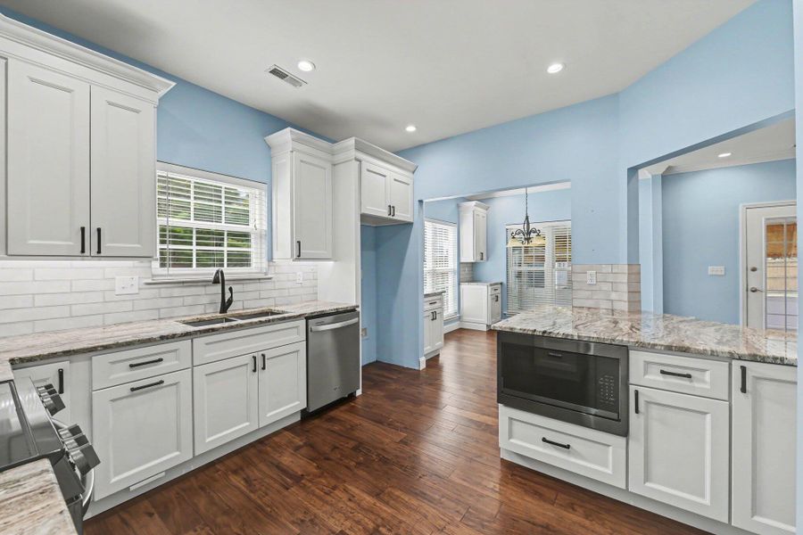 Furnished interior view inside a new home in , North Charleston (Image 8).