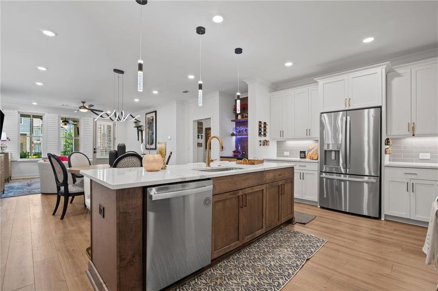 Furnished interior view inside a new home in , Peachtree Corners (Image 4).