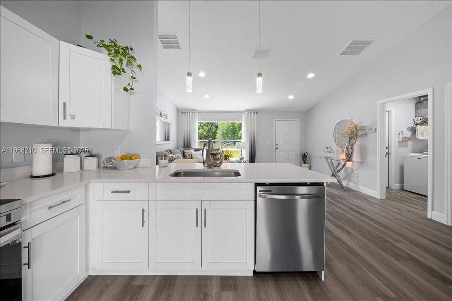 Furnished interior view inside a new home in , Ocala (Image 14).