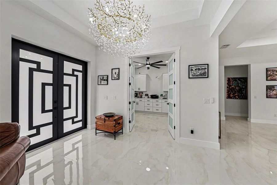 Furnished interior view inside a new home in , Dover (Image 6).