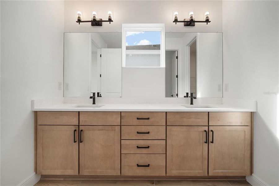 Furnished interior view inside a new home in Fieldstone, Plant City (Image 16).