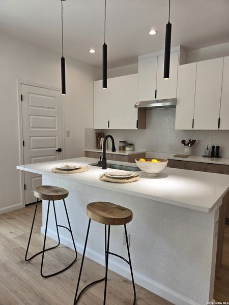 Furnished interior view inside a new home in , San Antonio (Image 10).