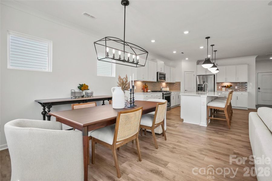 Furnished interior view inside a new home in Riverstone, Monroe (Image 17).