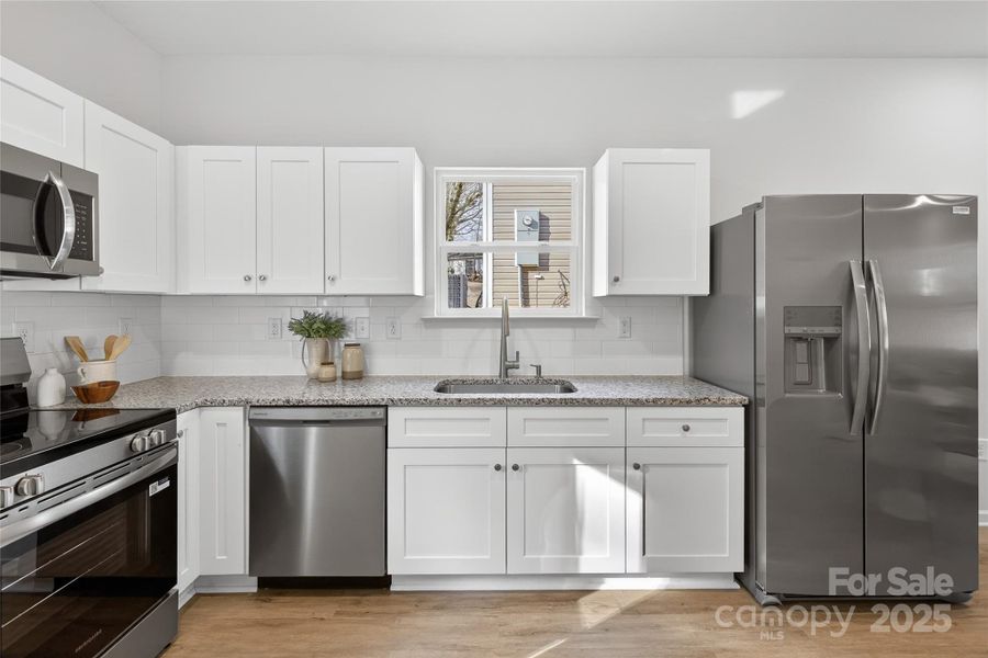 Furnished interior view inside a new home in , Statesville (Image 9).