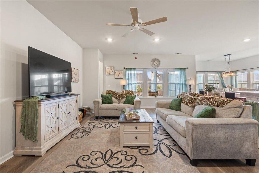 Furnished interior view inside a new home in Horizons at Summers Corner | 55+, Summerville (Image 5).
