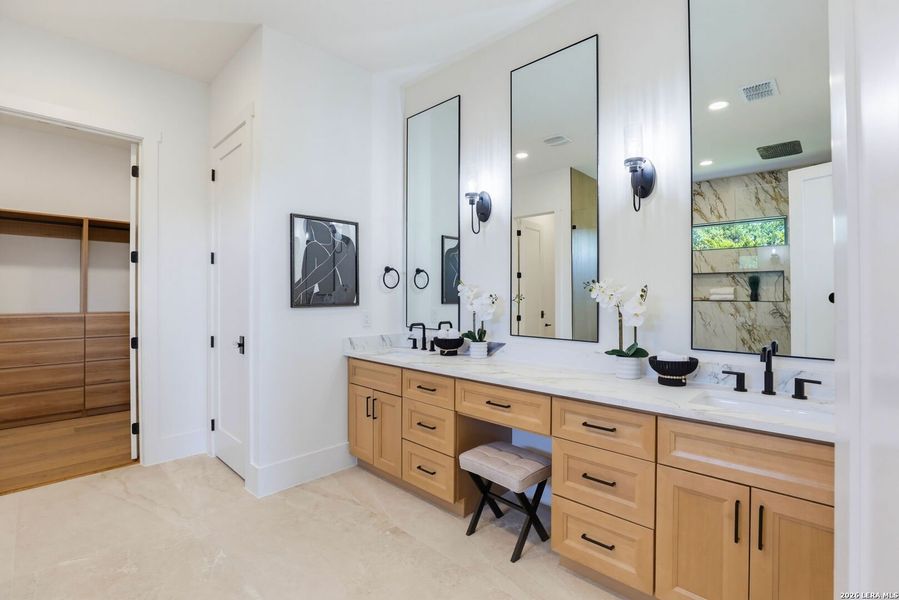 Furnished interior view inside a new home in , San Antonio (Image 12).