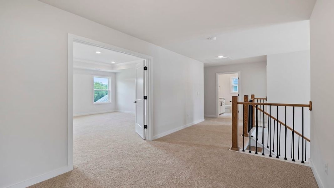 Representative unfurnished interior of a home built from the Fleetwood by D.R. Horton in Harrison Valley, Simpsonville (Image 32).