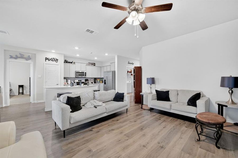 Furnished interior view inside a new home in , Aubrey (Image 5). Furnished interior view inside a new home in , Aubrey (Image 5).