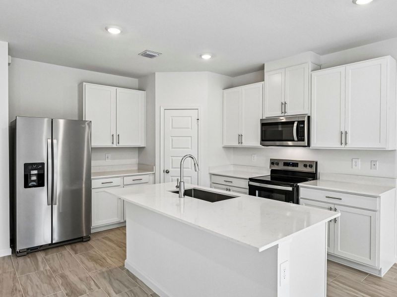 Furnished interior view inside a new home in Meritage Homes at Central Park, Port St. Lucie (Image 7). Furnished interior view inside a new home in Meritage Homes at Central Park, Port St. Lucie (Image 7).
