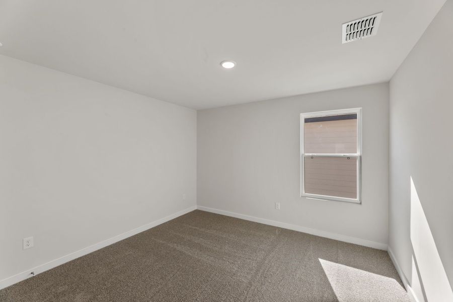 Representative unfurnished interior of a home built from the Poinseta by Hakes Brothers in Hickory Ridge, Elmendorf (Image 38). Representative unfurnished interior of a home built from the Poinseta by Hakes Brothers in Hickory Ridge, Elmendorf (Image 38).