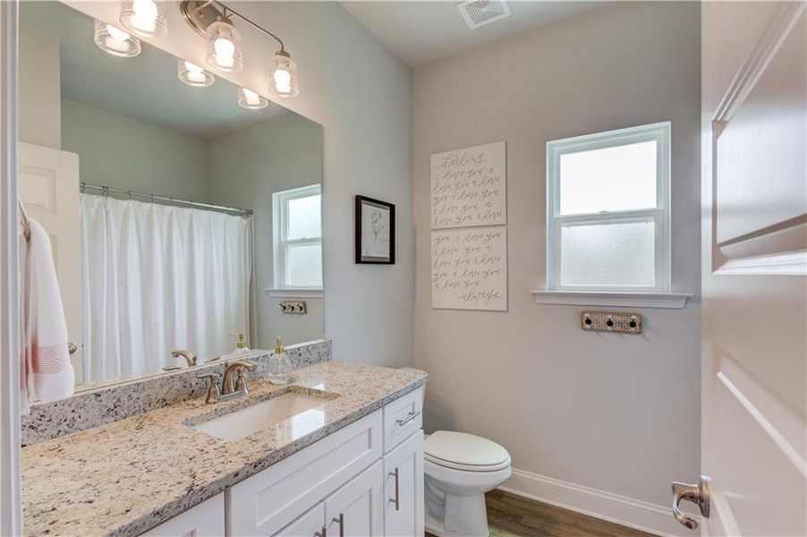 Furnished interior view inside a new home in , Pendergrass (Image 36).