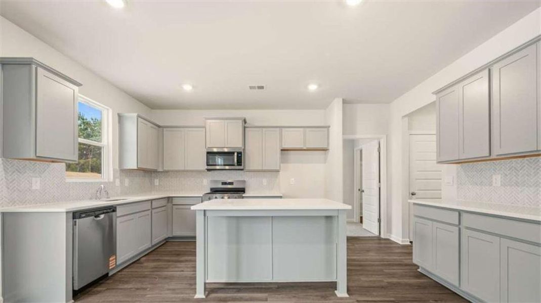 Furnished interior view inside a new home in Bridle Creek, Locust Grove (Image 12).
