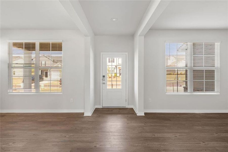 Spacious, unfurnished interior of a new home in Parkview Estates, South Fulton (Image 14). Spacious, unfurnished interior of a new home in Parkview Estates, South Fulton (Image 14).