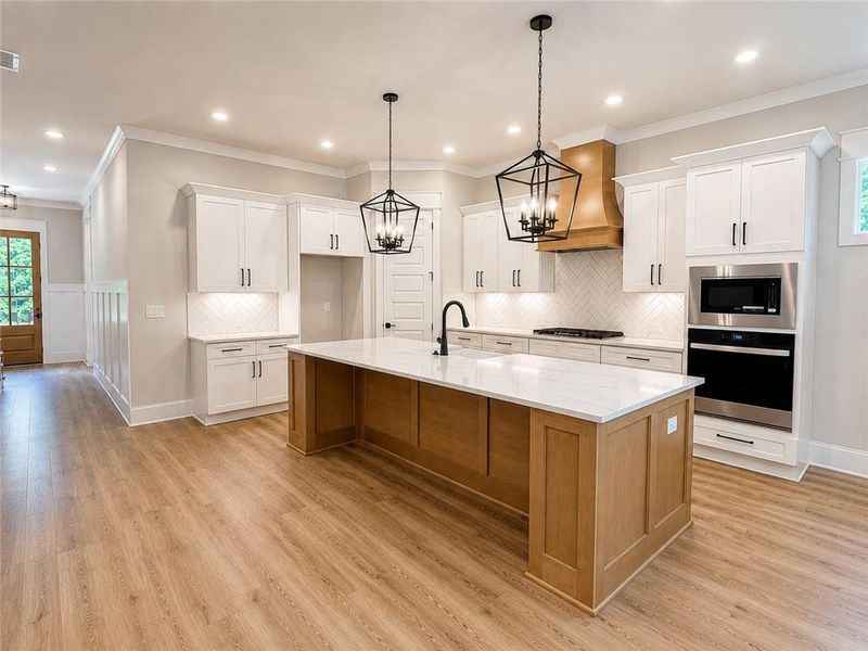 Furnished interior view inside a new home in , Pendergrass (Image 11).