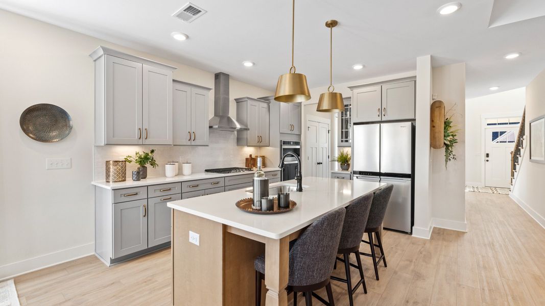 Kitchen of The Middleton Design by DRB Homes