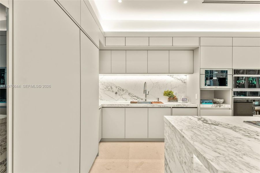 Furnished interior view inside a new home in , Miami (Image 8).