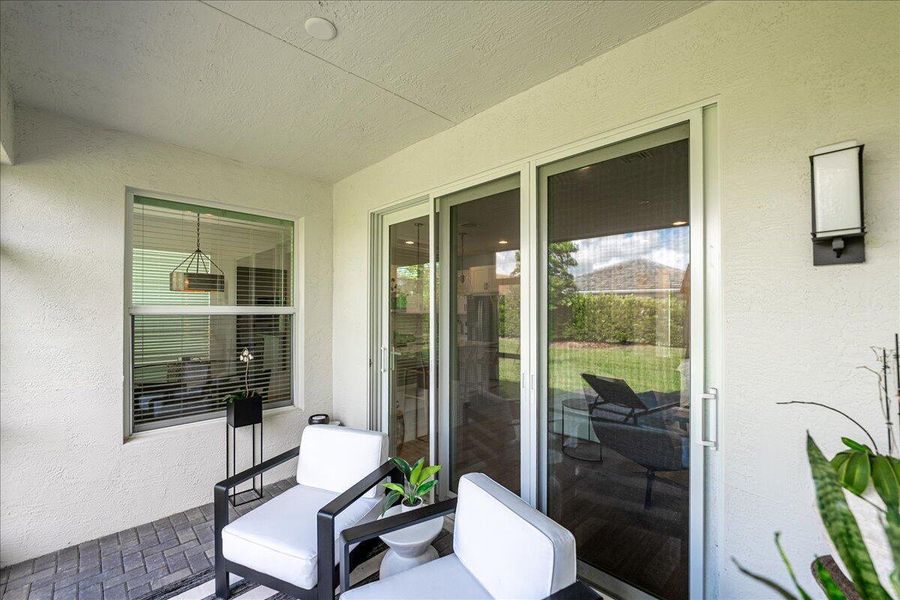 Furnished interior view inside a new home in , Port St. Lucie (Image 11).