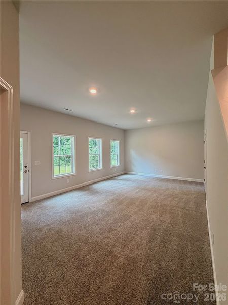 Spacious, unfurnished interior of a new home in Crystal Village, Albemarle (Image 28).