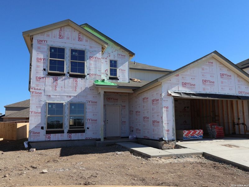 In-progress construction of a new home in Cinco Lakes, San Antonio, TX (Image 18). In-progress construction of a new home in Cinco Lakes, San Antonio, TX (Image 18).
