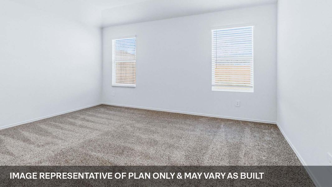 Spacious, unfurnished interior of a new home in Valverde, Bastrop (Image 14).