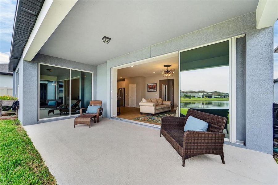 Exterior details and patio area of a home in , Land O' Lakes (Image 32). Exterior details and patio area of a home in , Land O' Lakes (Image 32).