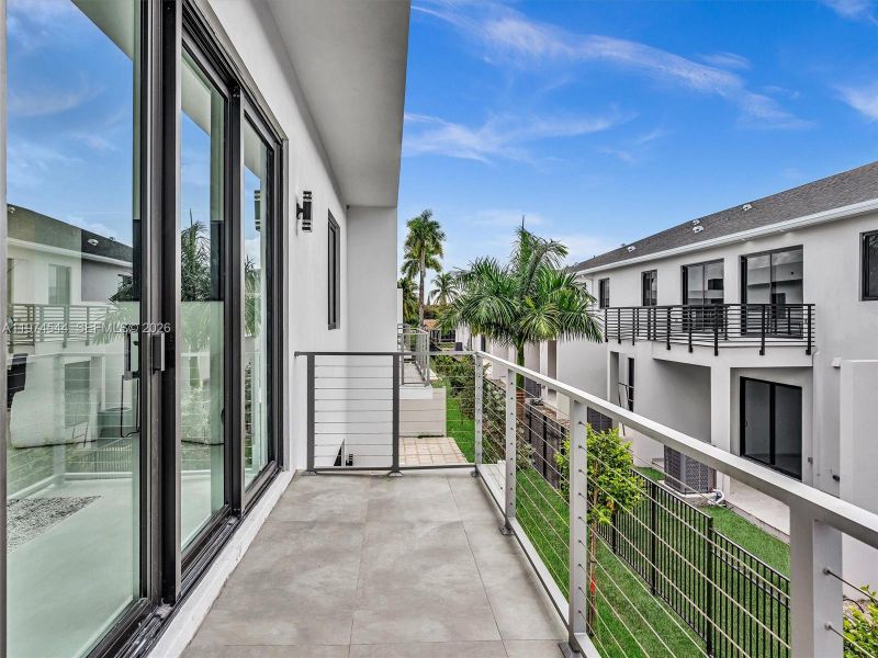 Exterior details and patio area of a home in , Dania Beach (Image 4). Exterior details and patio area of a home in , Dania Beach (Image 4).