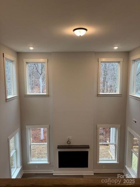 Family Room from upper level