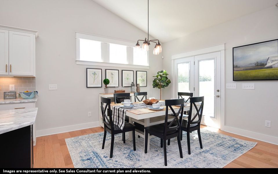 Furnished interior view inside a new home in McCain's Station, Gallatin (Image 8).