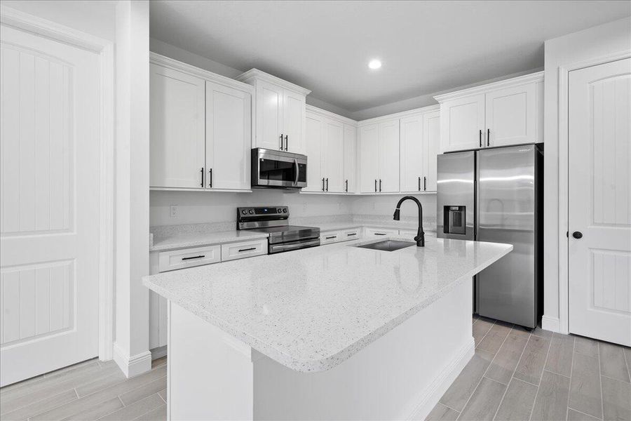 Furnished interior view inside a new home in , Fort Pierce (Image 11).