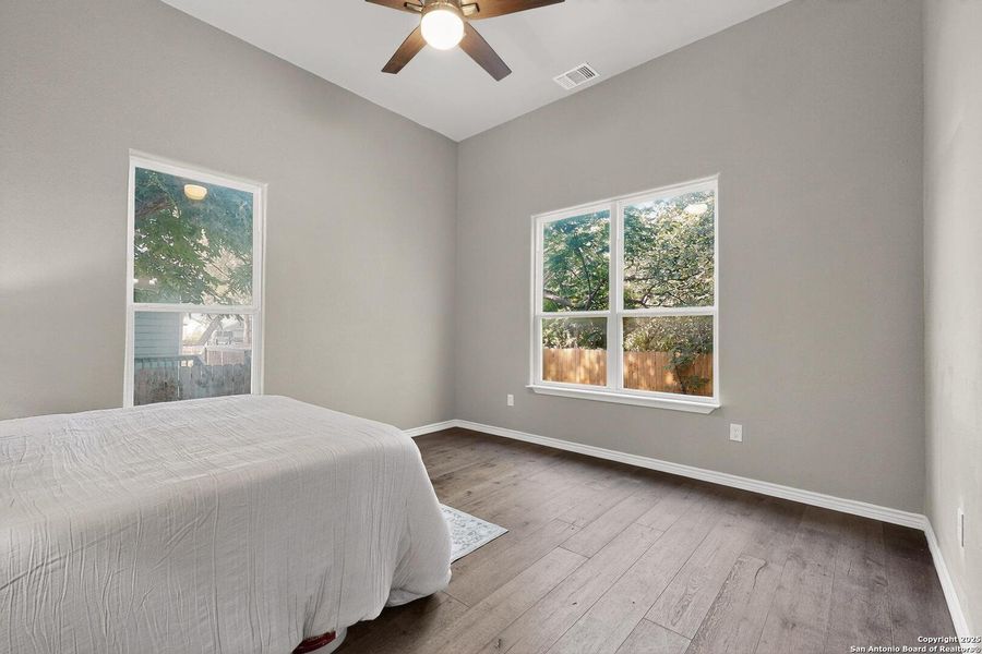 Furnished interior view inside a new home in , San Antonio (Image 42).