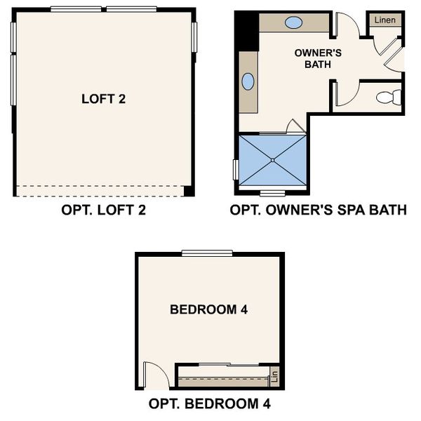 2D floor plan layout for the Bridlewood by Century Communities in Overland Ranch, Aurora, CO (Image 5). 2D floor plan layout for the Bridlewood by Century Communities in Overland Ranch, Aurora, CO (Image 5).